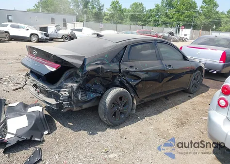 2022 Hyundai Elantra Sel from USA, damaged, VIN 5NPLS4AG1NH060647